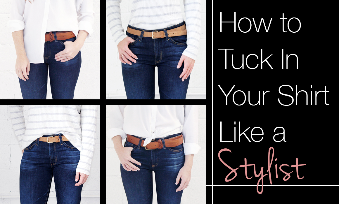16 Ways To Tuck, Tie, Roll, And Twist Your Clothes Like A Stylist